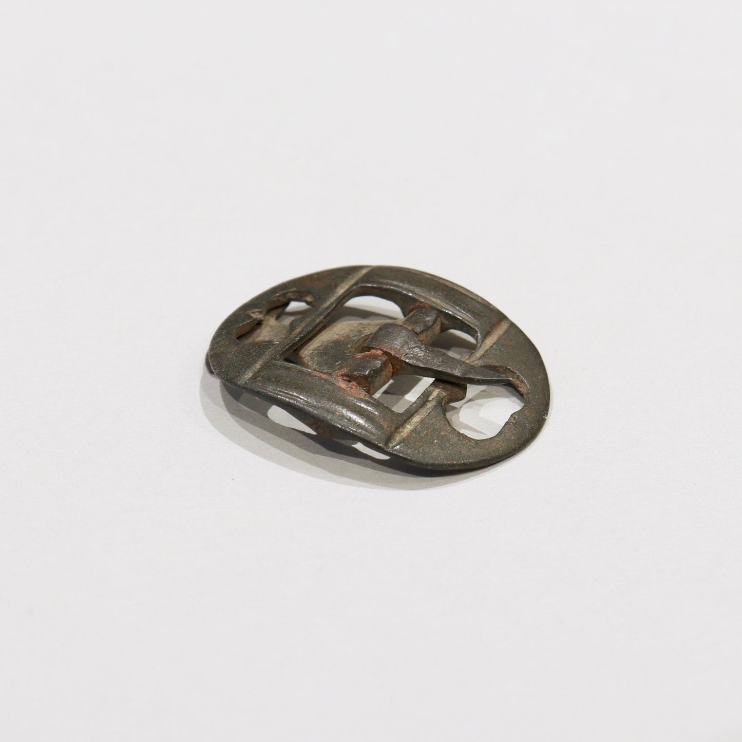 English Iron Type-V Buckle, c1660 - 1720's