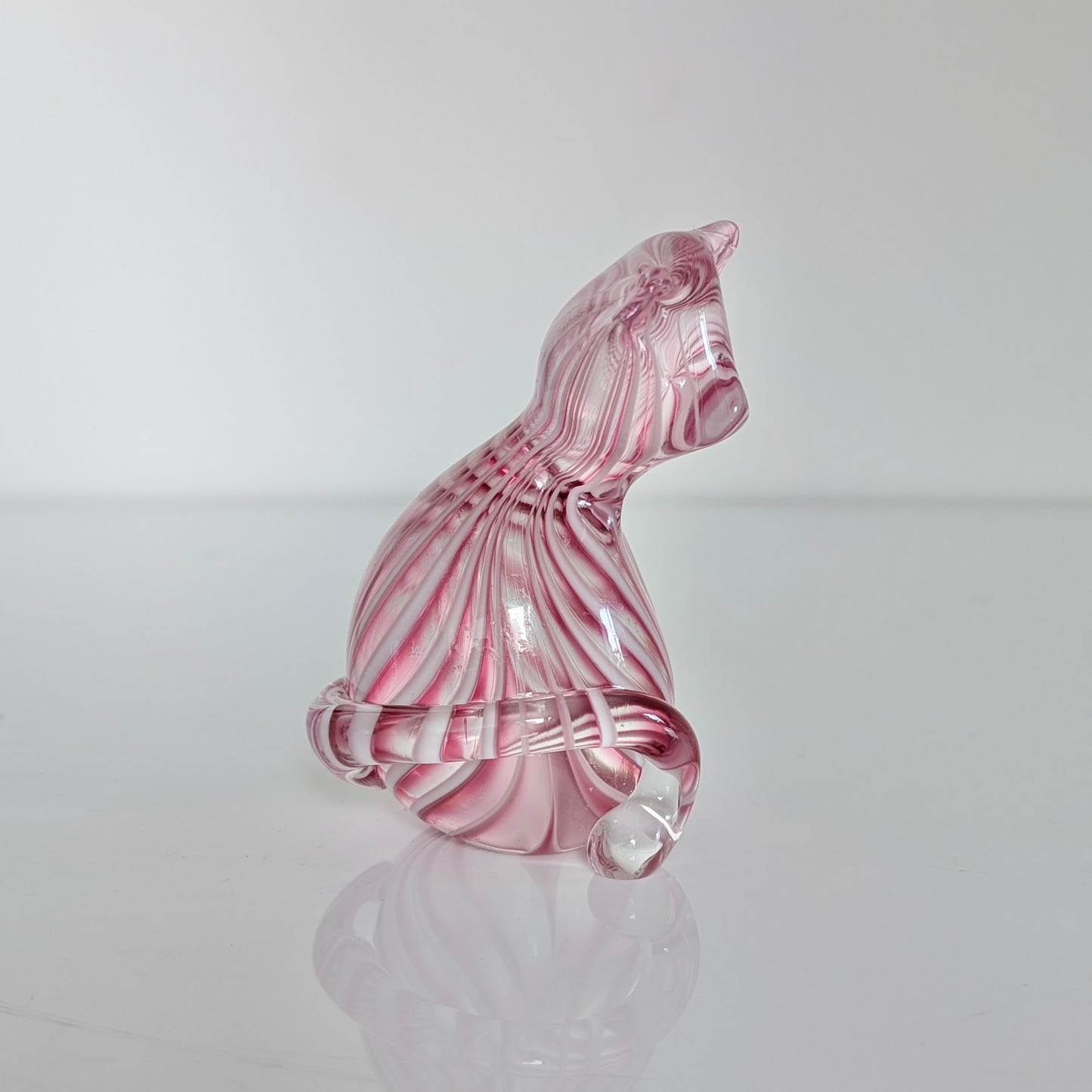 Eileen Gordon Glass Cat Paperweight