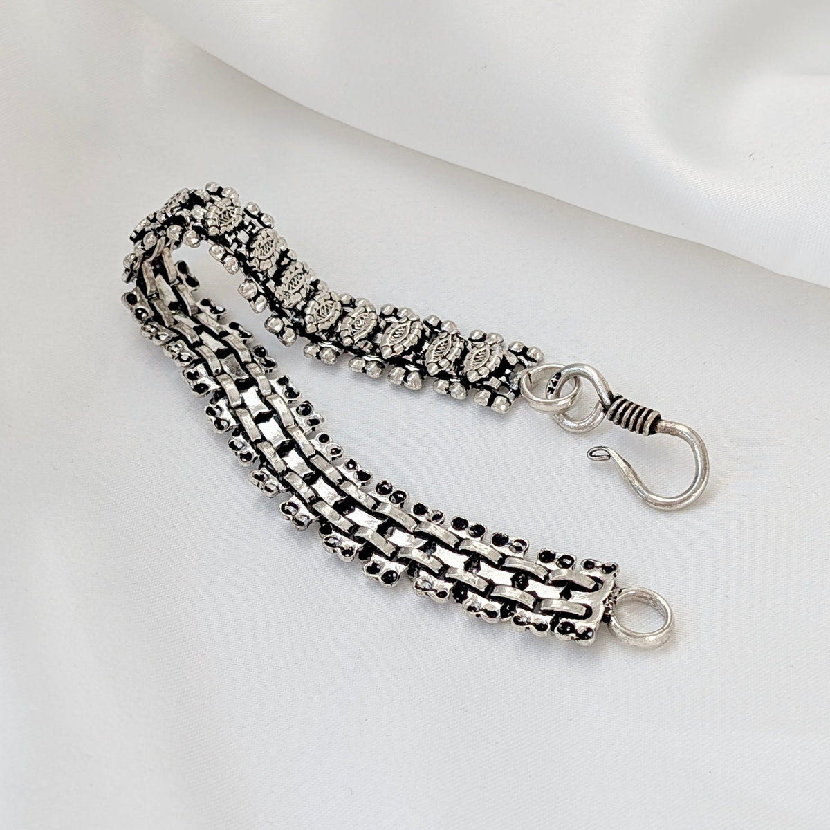 An Indonesian Sterling Silver Bracelet