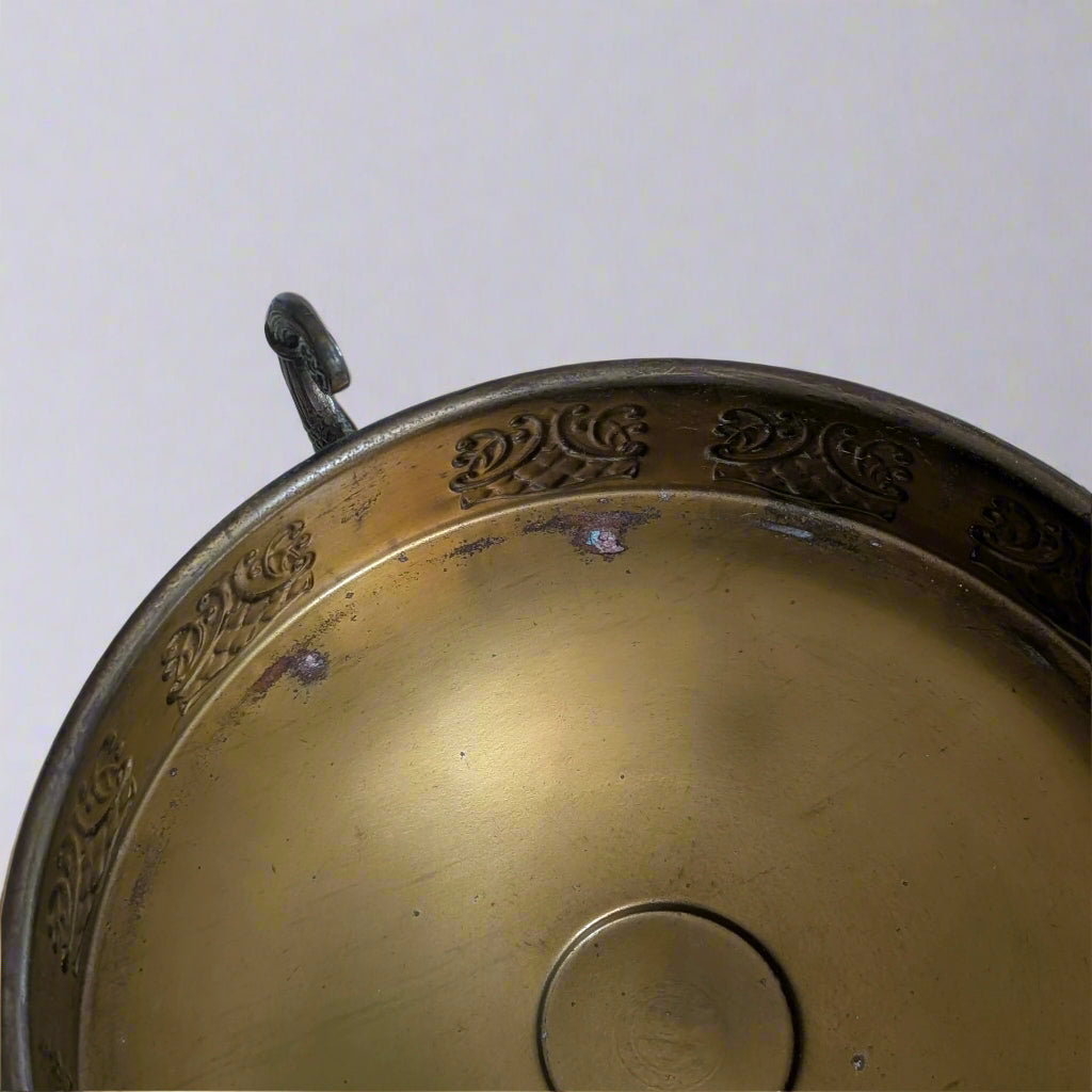 An Art Nouveau Inspired Brass Comport