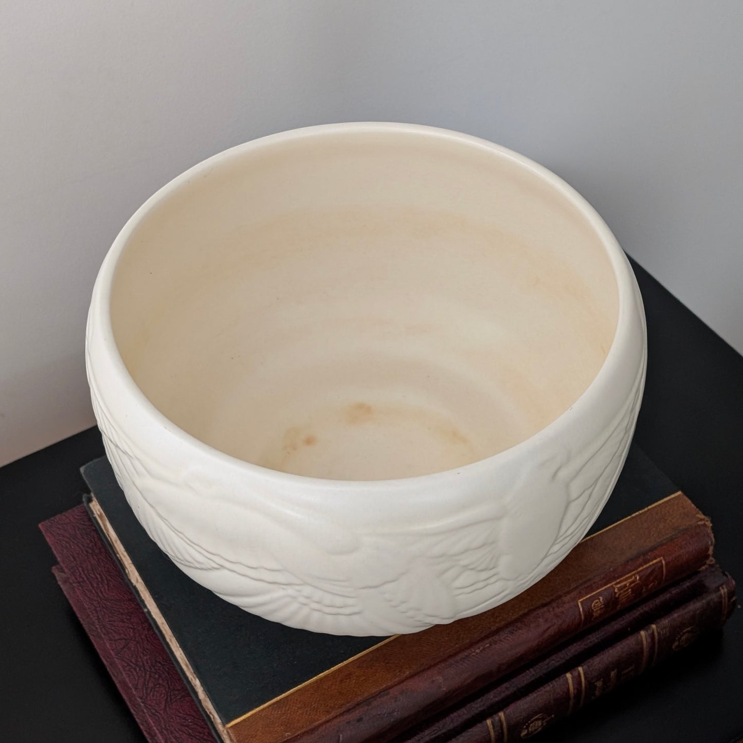 A Large Art Deco SPODE Velamour Pottery Bowl
