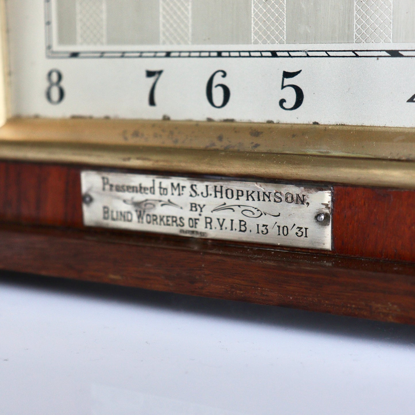 Art Deco 8-Day Mantel Clock