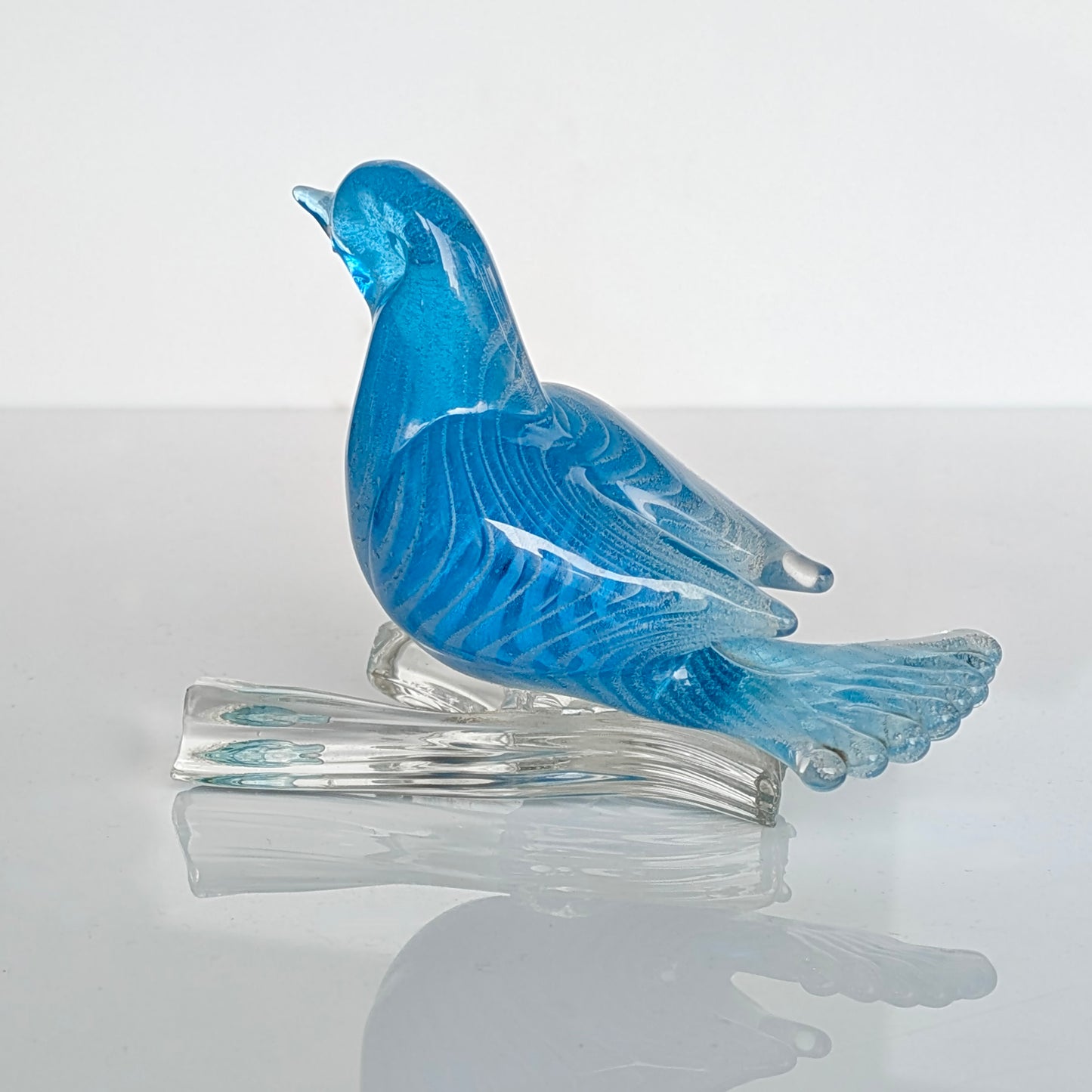 A Murano Glass Bird Sculpture by Formia, c1970