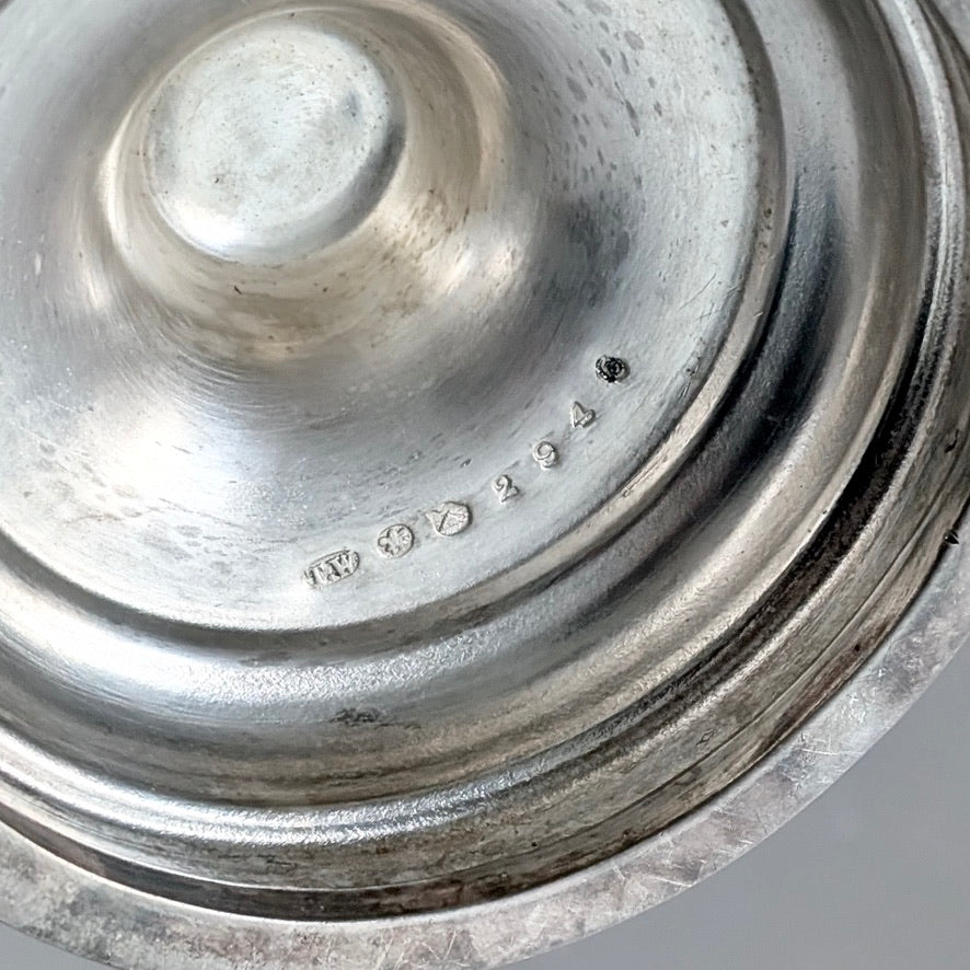 Old English Game Silver Plated Trophy, c1909