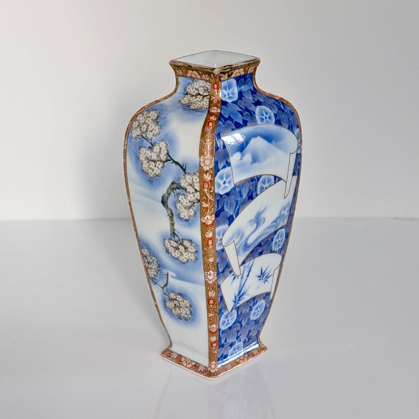 A Meiji Period Japanese Koransha Porcelain Vase