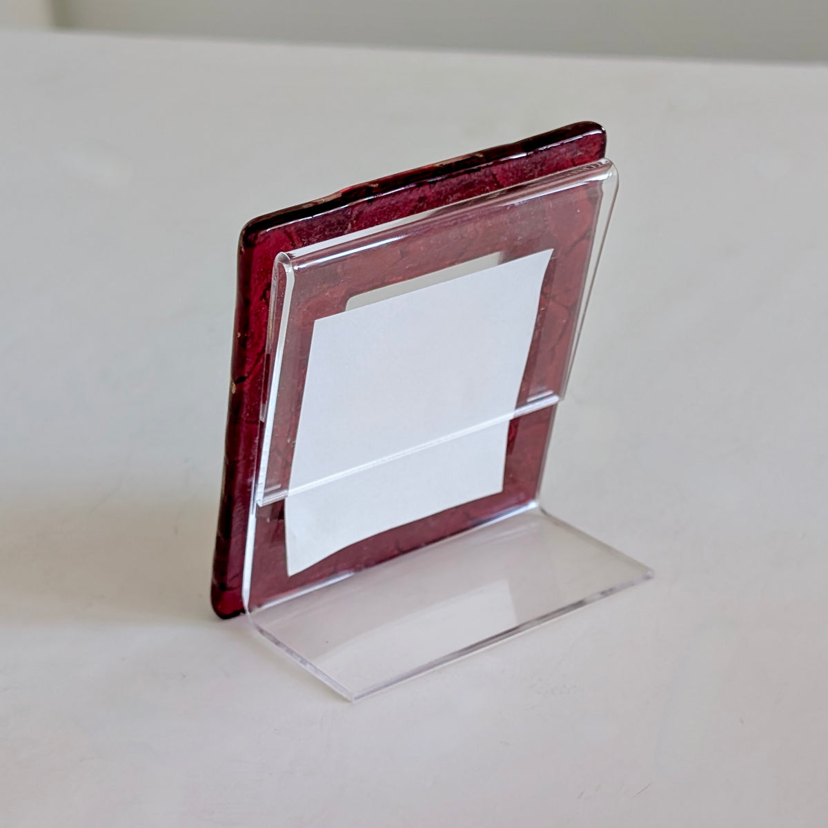 A Small Italian Murano Glass Picture Frame