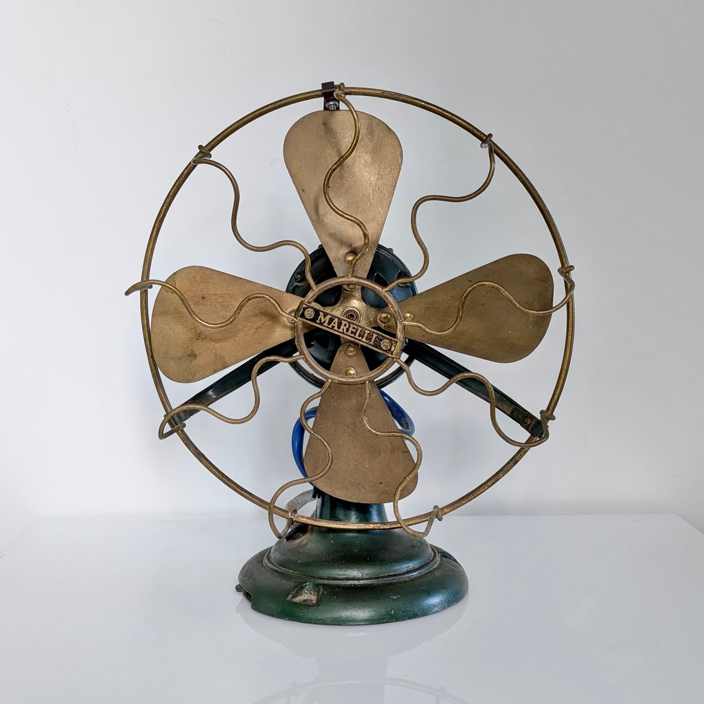 Ercole Marelli 'New Era' Table Fan, c1920