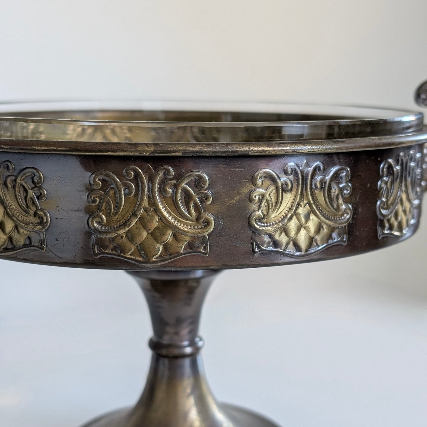 An Art Nouveau Inspired Brass Comport