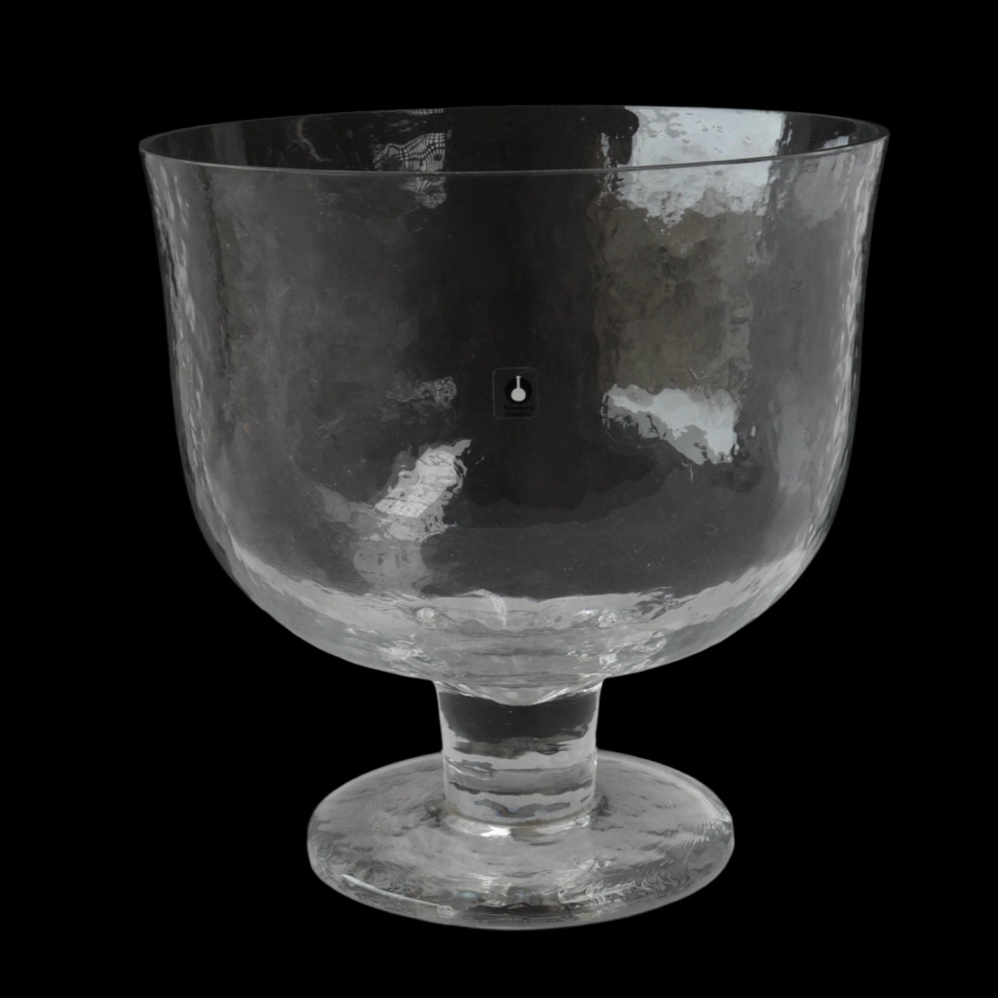 Pukeberg (Sweden) Glass Grand Trifle Bowl, c1970