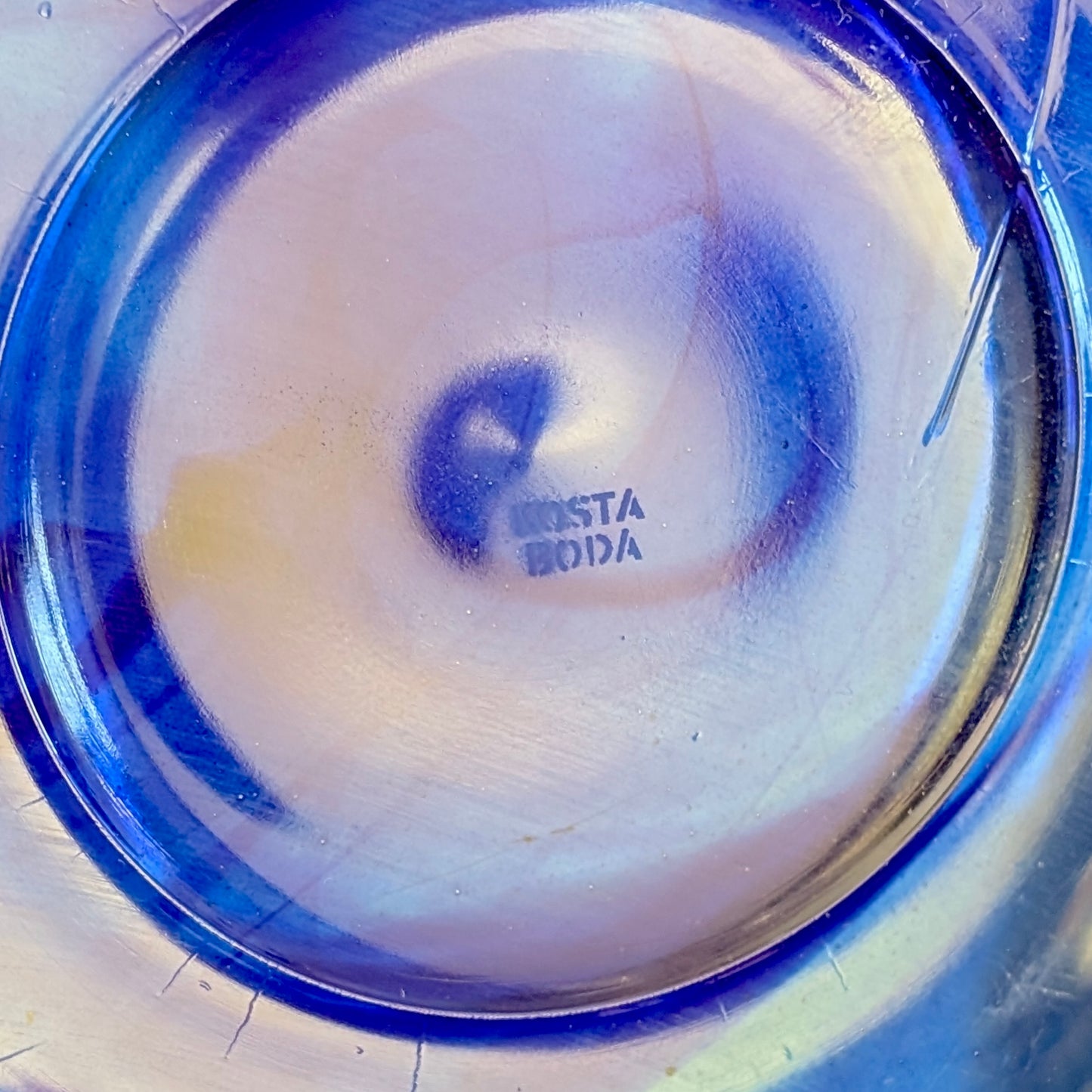 'Contrast' Bowl by Anna Ehrner for Kosta Boda