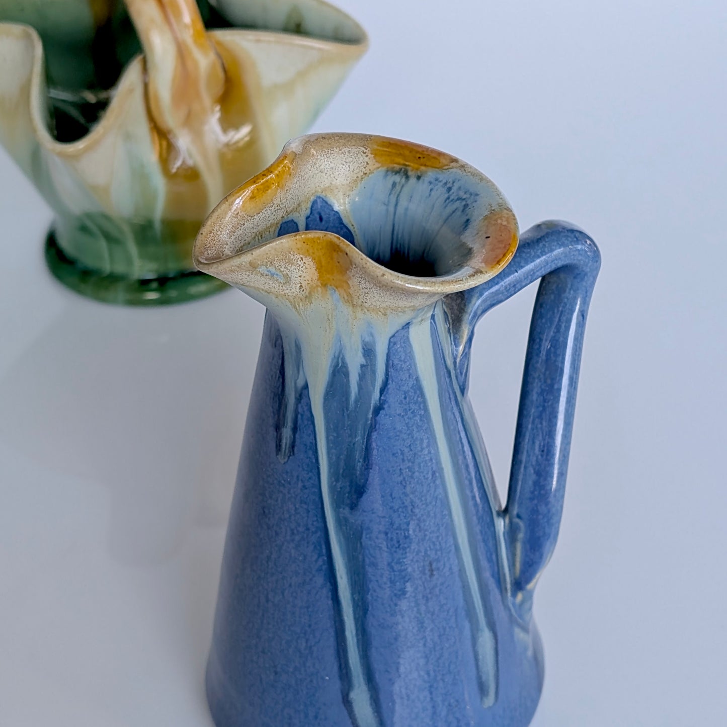 Remued Pottery Jug & Basket