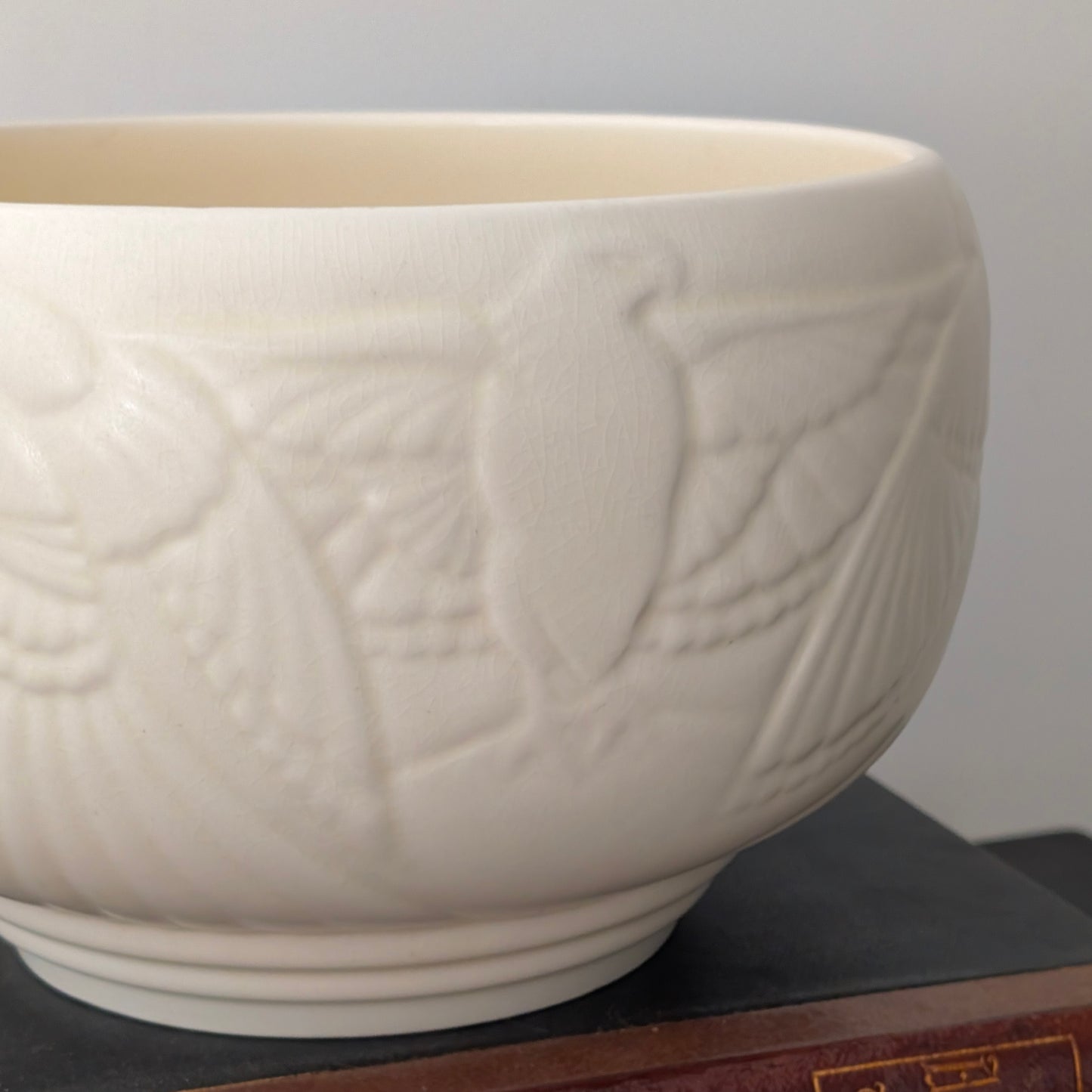 A Large Art Deco SPODE Velamour Pottery Bowl