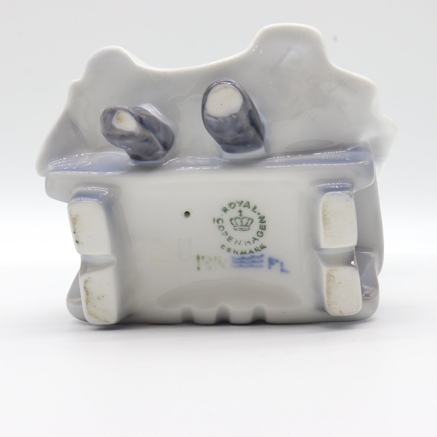 Royal Copenhagen "Amager Girl Knitting" Porcelain Figurine