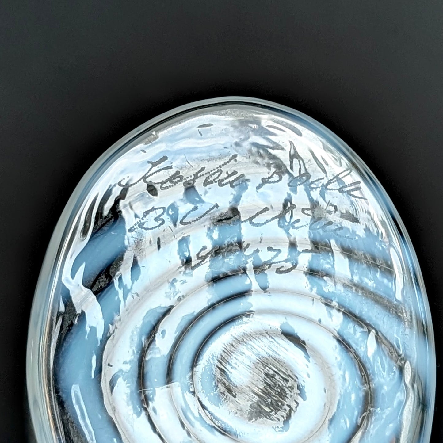 'Zebra' Vase by Bertil Vallien for Kosta Boda