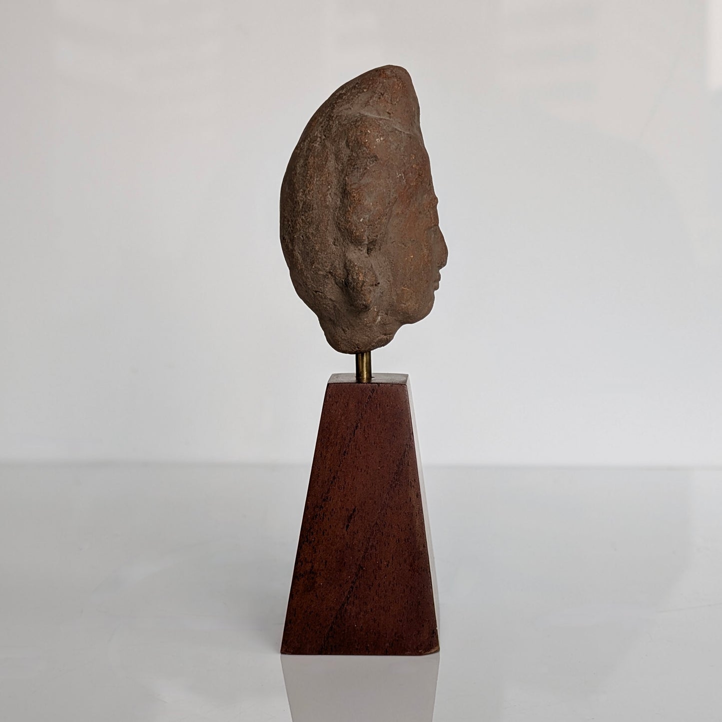 A Majapahit Empire Terracotta Head, Indonesia, 14th Century