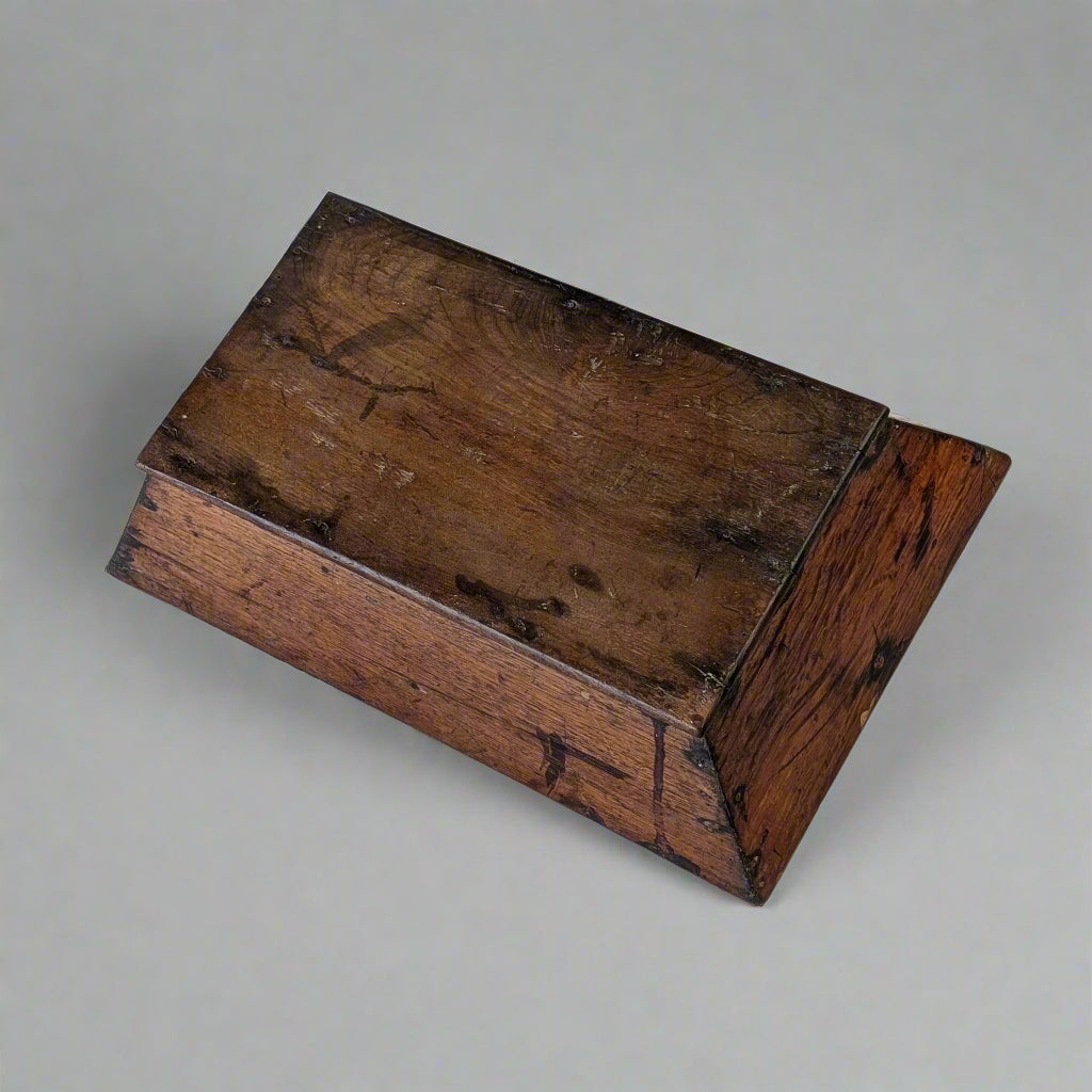 A 19th Century English Oak Cutlery Tray, c1860