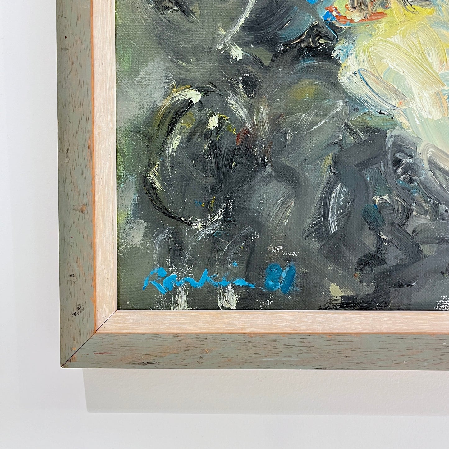 David Rankin "Liebella - Grey", 1981, Oil