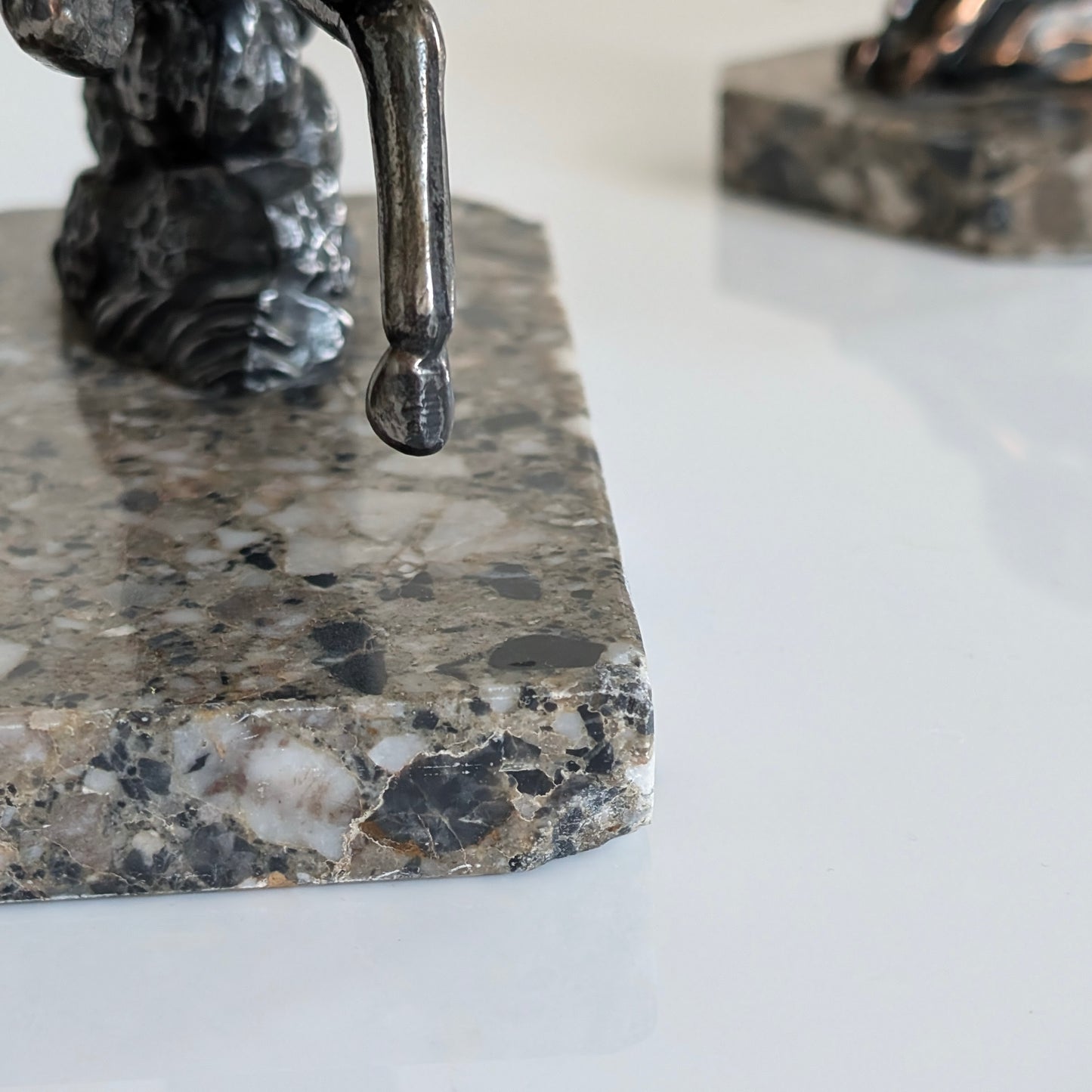 Art Deco Spelter Gazelle / Impala Bookends