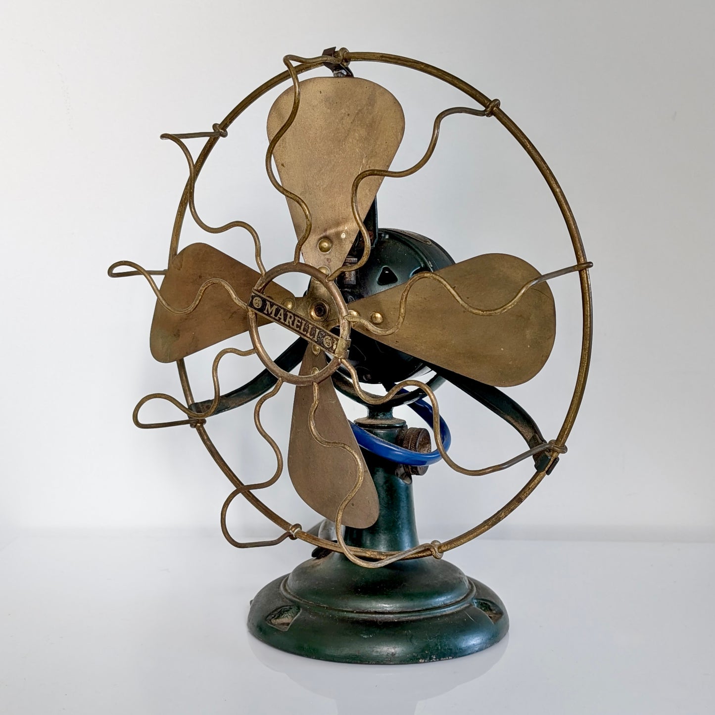 Ercole Marelli 'New Era' Table Fan, c1920