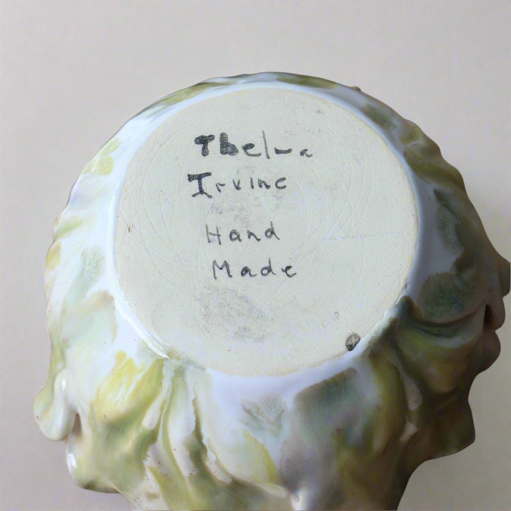 Thelma Irvine (Australian) Pottery Lidded Bowls