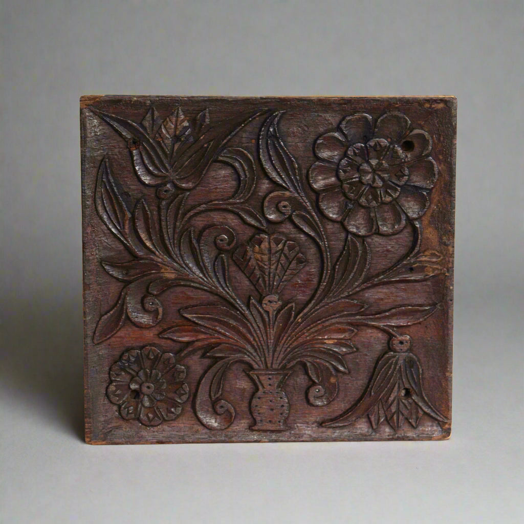 An 18th Century Dutch Oak Foot Warmer, c1780