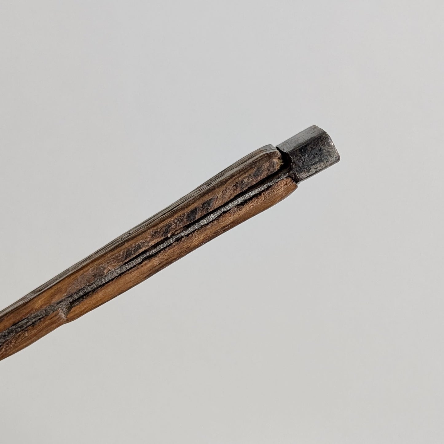 An Iron Scale-Tang Handle Knife, circa 1500 - 1600