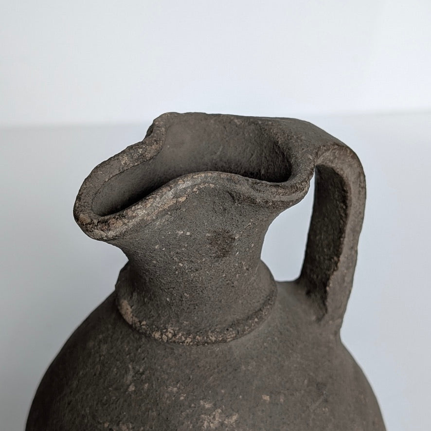 An Ancient Cypriot Black Slipware Jug, circa 1050-900 BC
