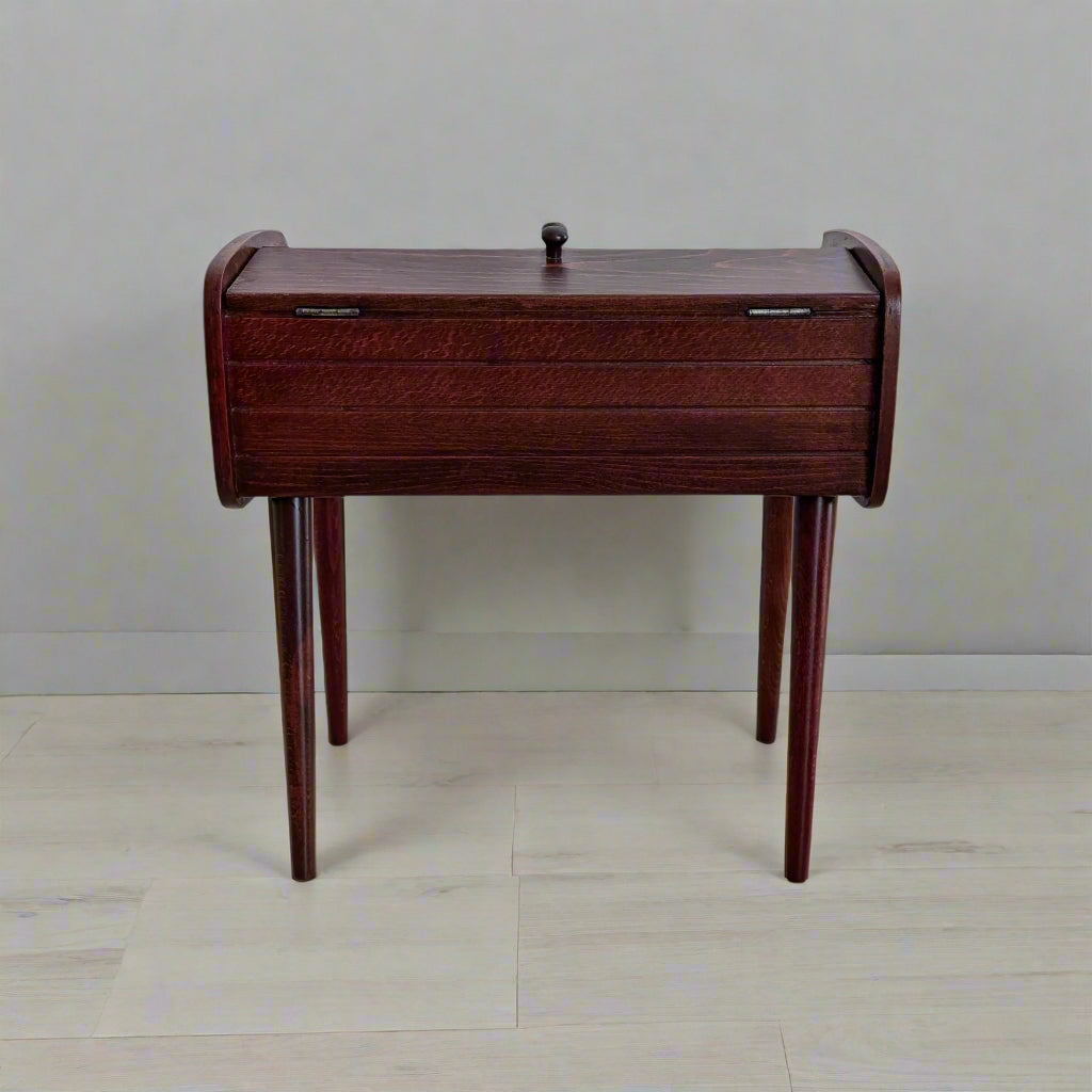 A Mid Century Danish Teak Sewing Box