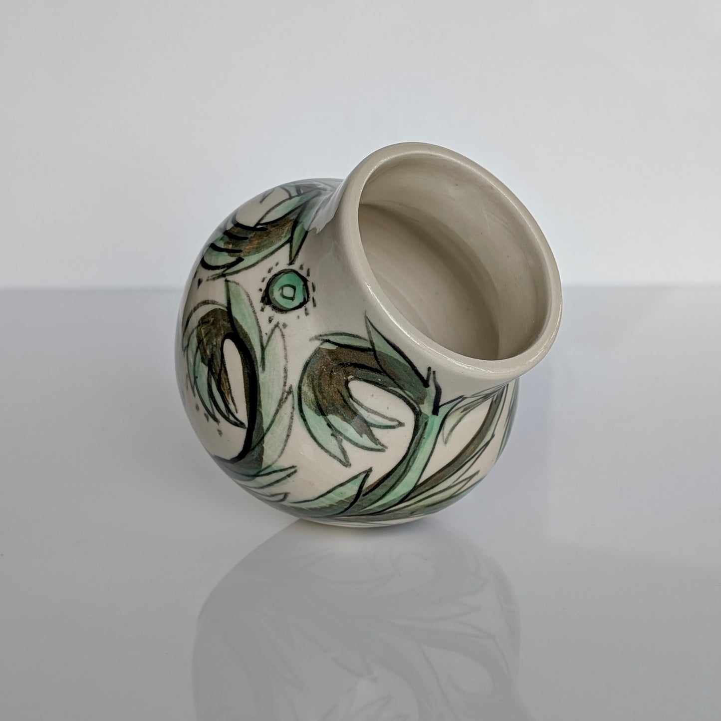A Signed Australian Pottery Vase