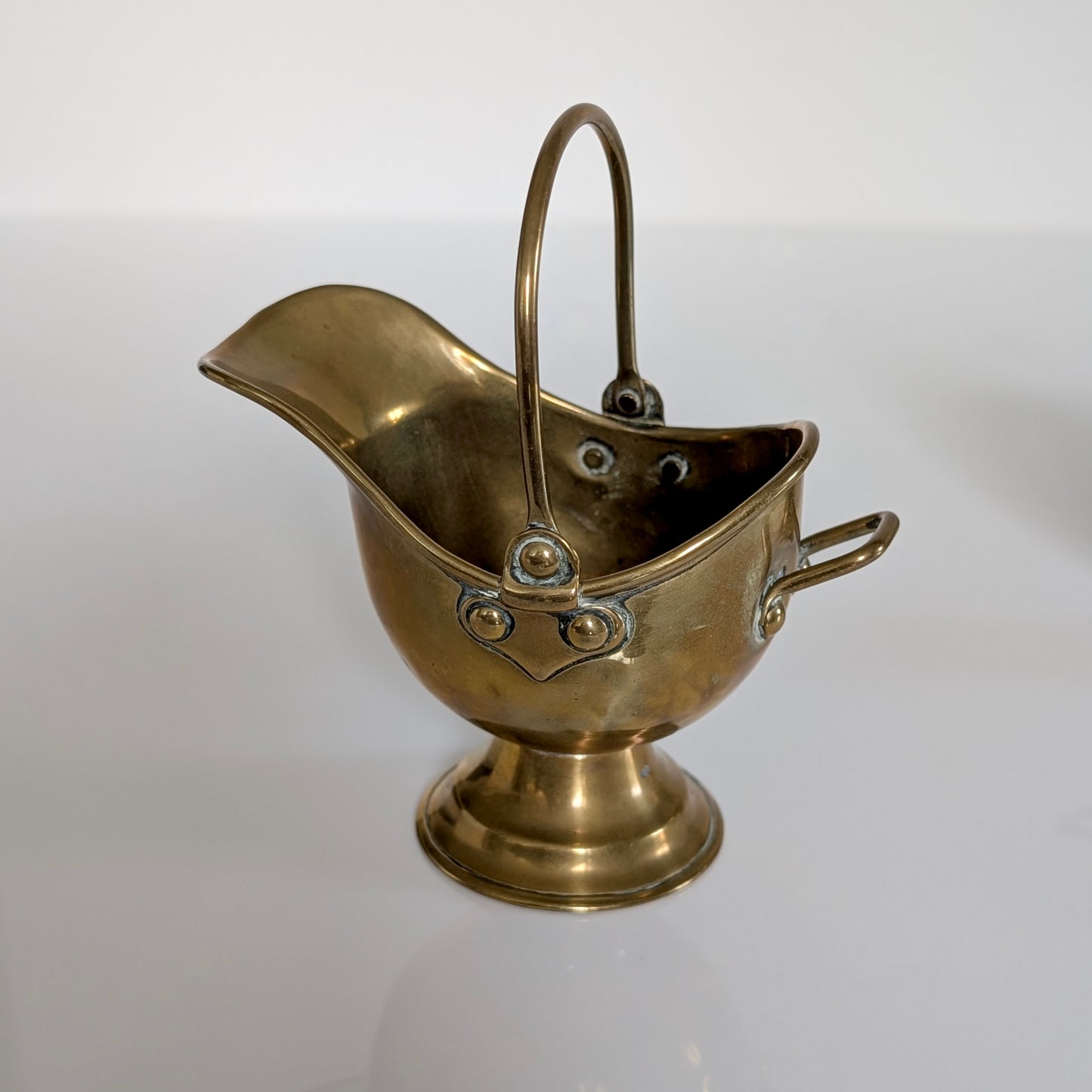 Pair of Miniature Brass Coal Scuttles