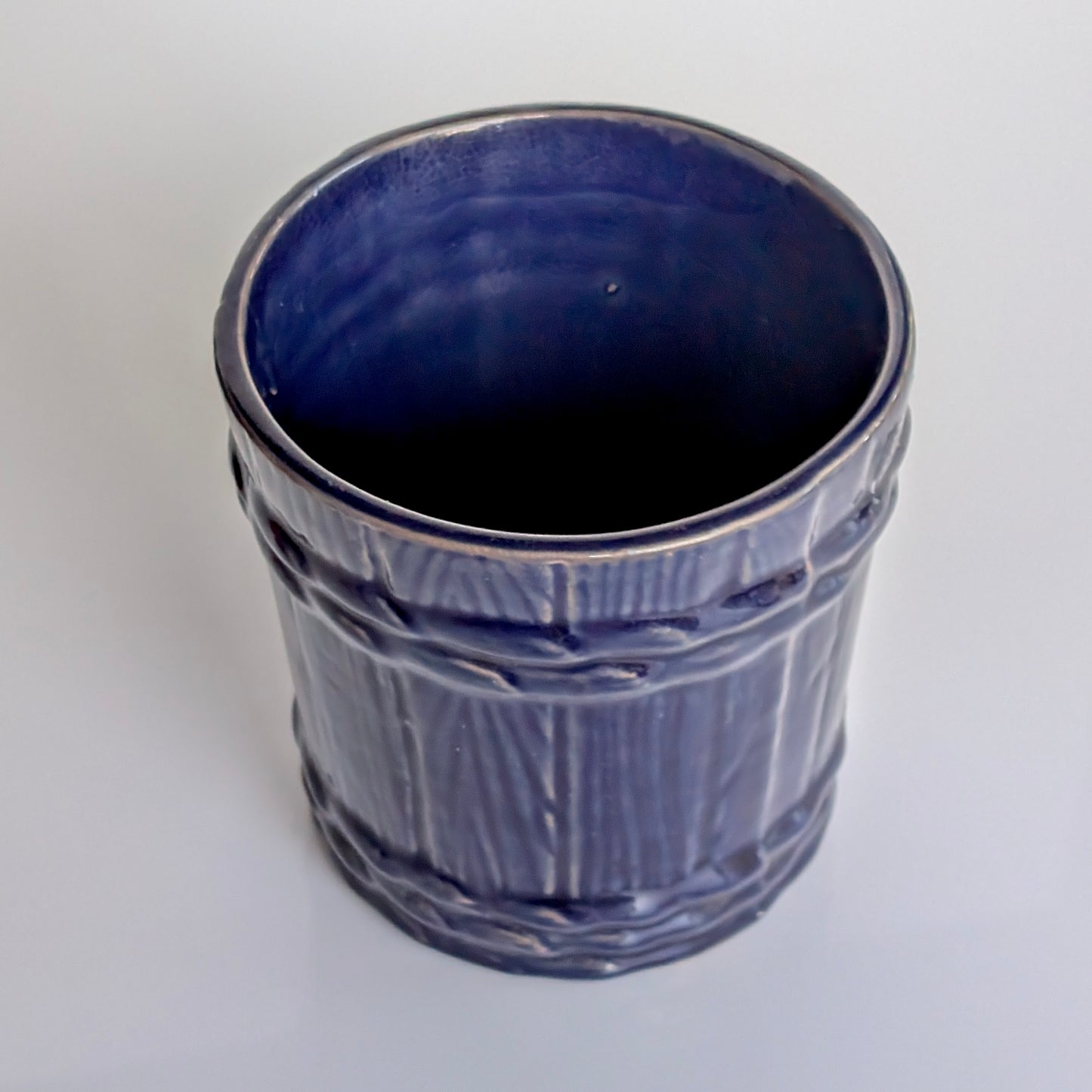 An Australian Pottery 'Basket' Planter Pot