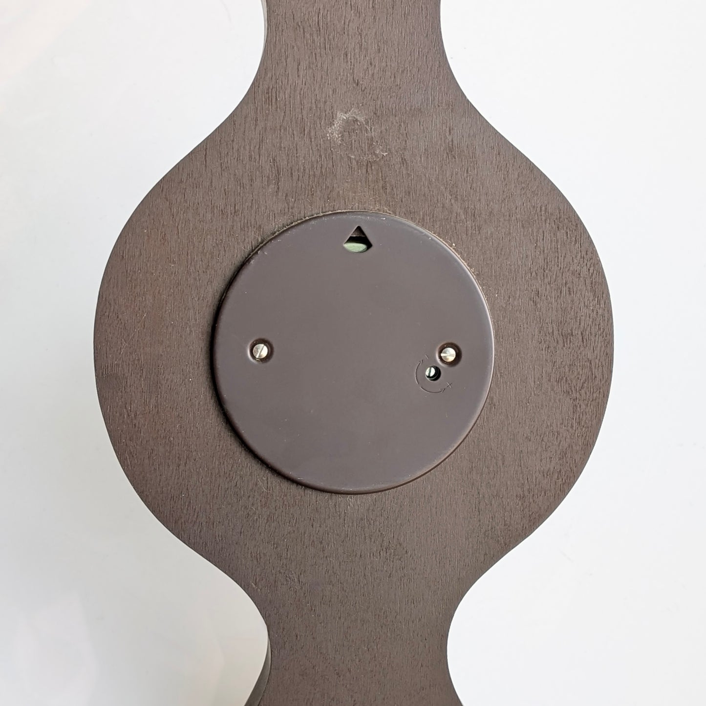 A Large Mid Century Inlaid Barometer Weather Station