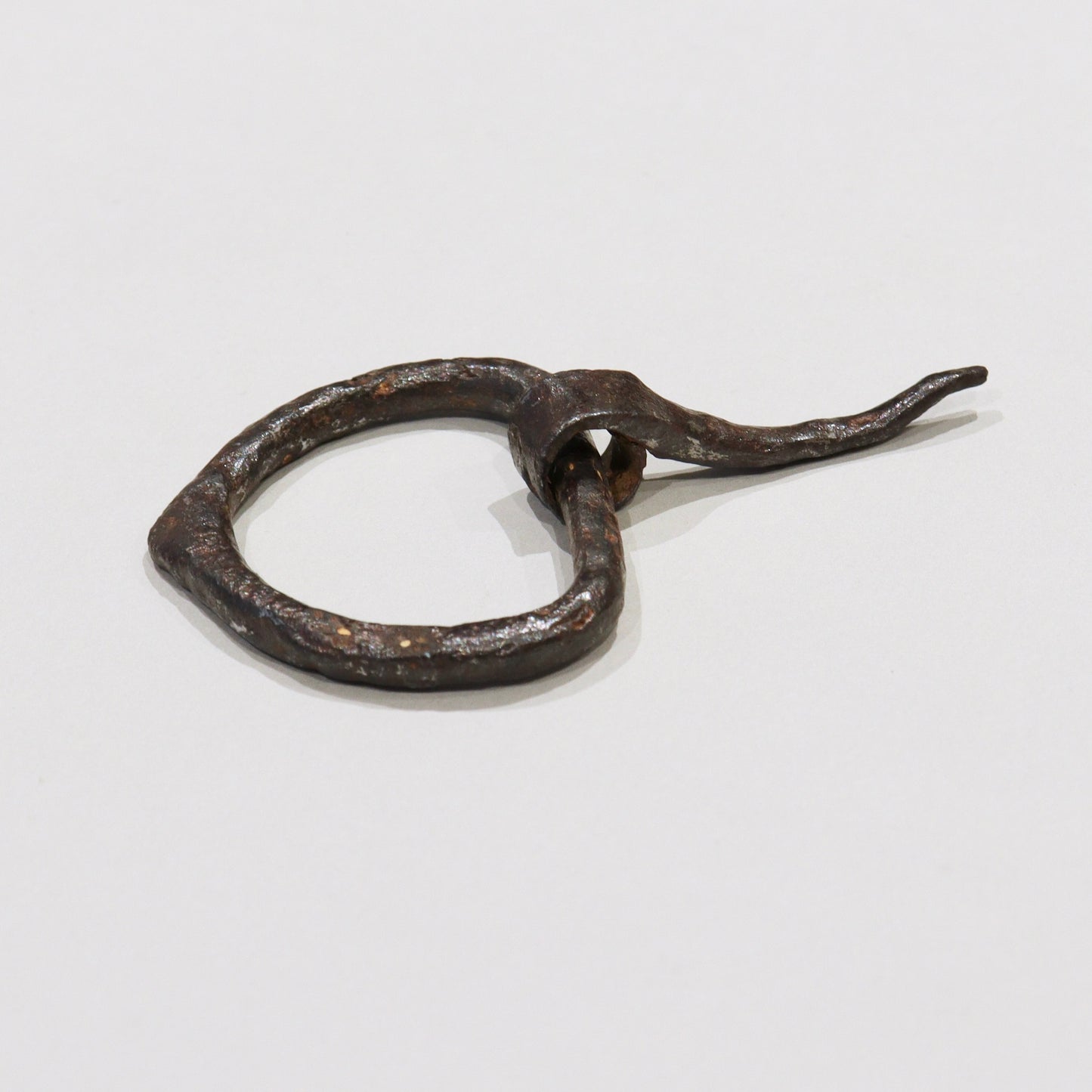 Medieval Wrought Iron Buckle, c1350 - 1450