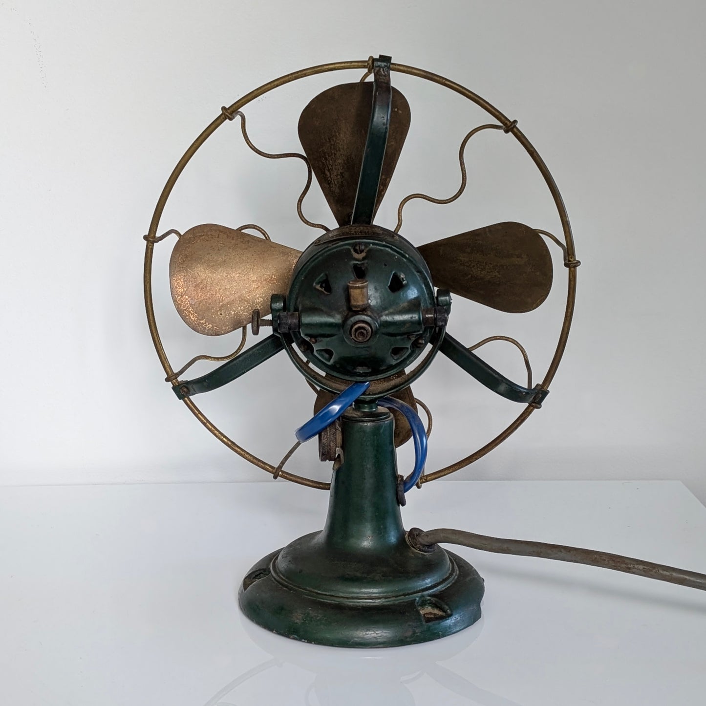 Ercole Marelli 'New Era' Table Fan, c1920