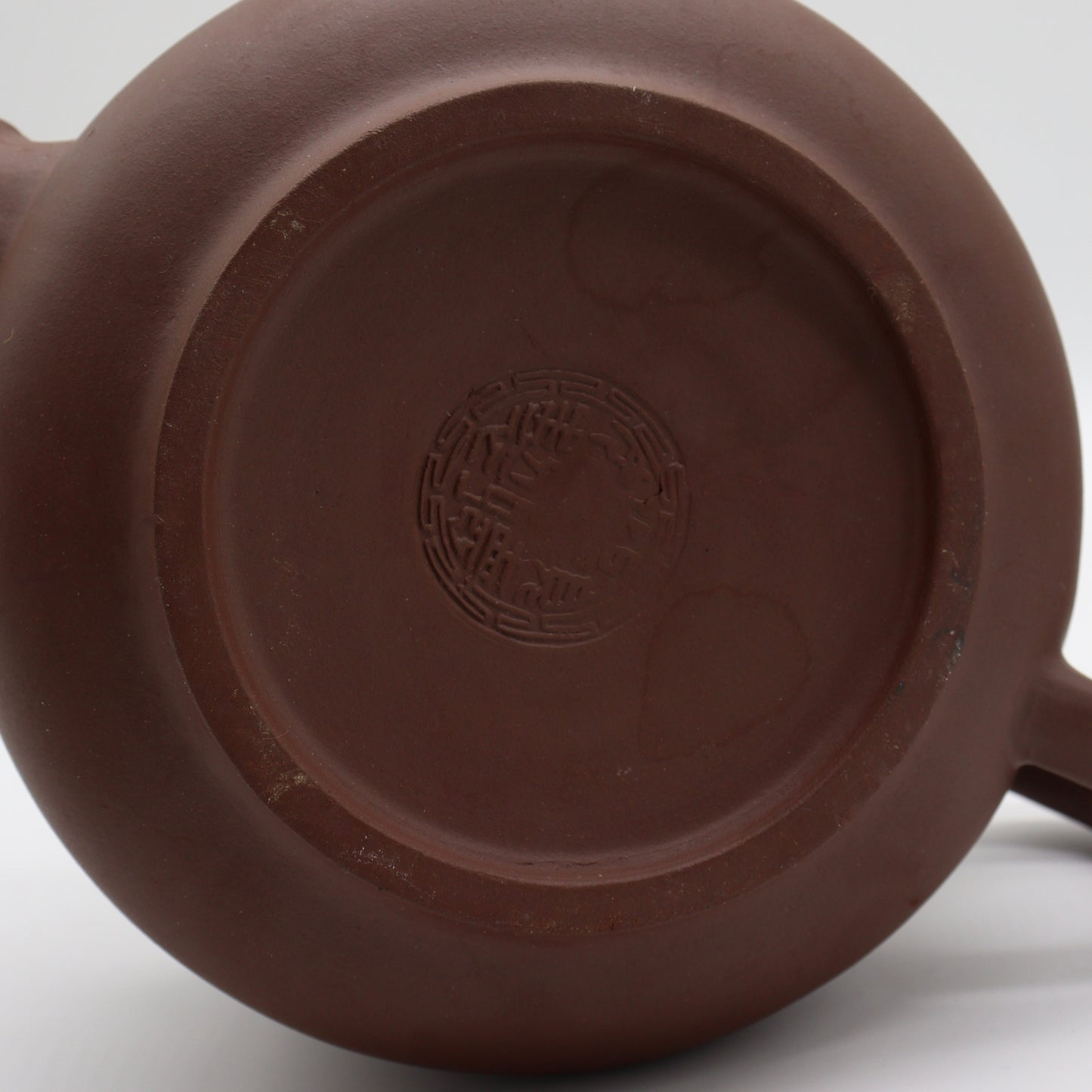 A Chinese Yixing Pottery 'Bamboo' Teapot