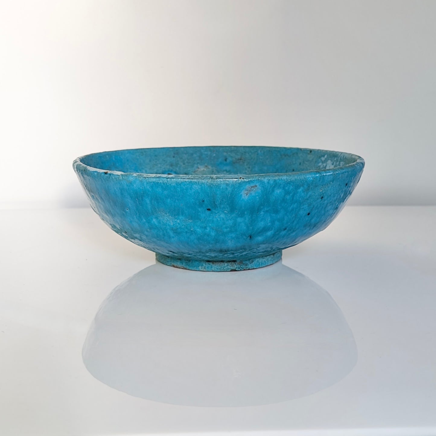KLYTIE PATE Turquoise Pottery Bowl, c1970