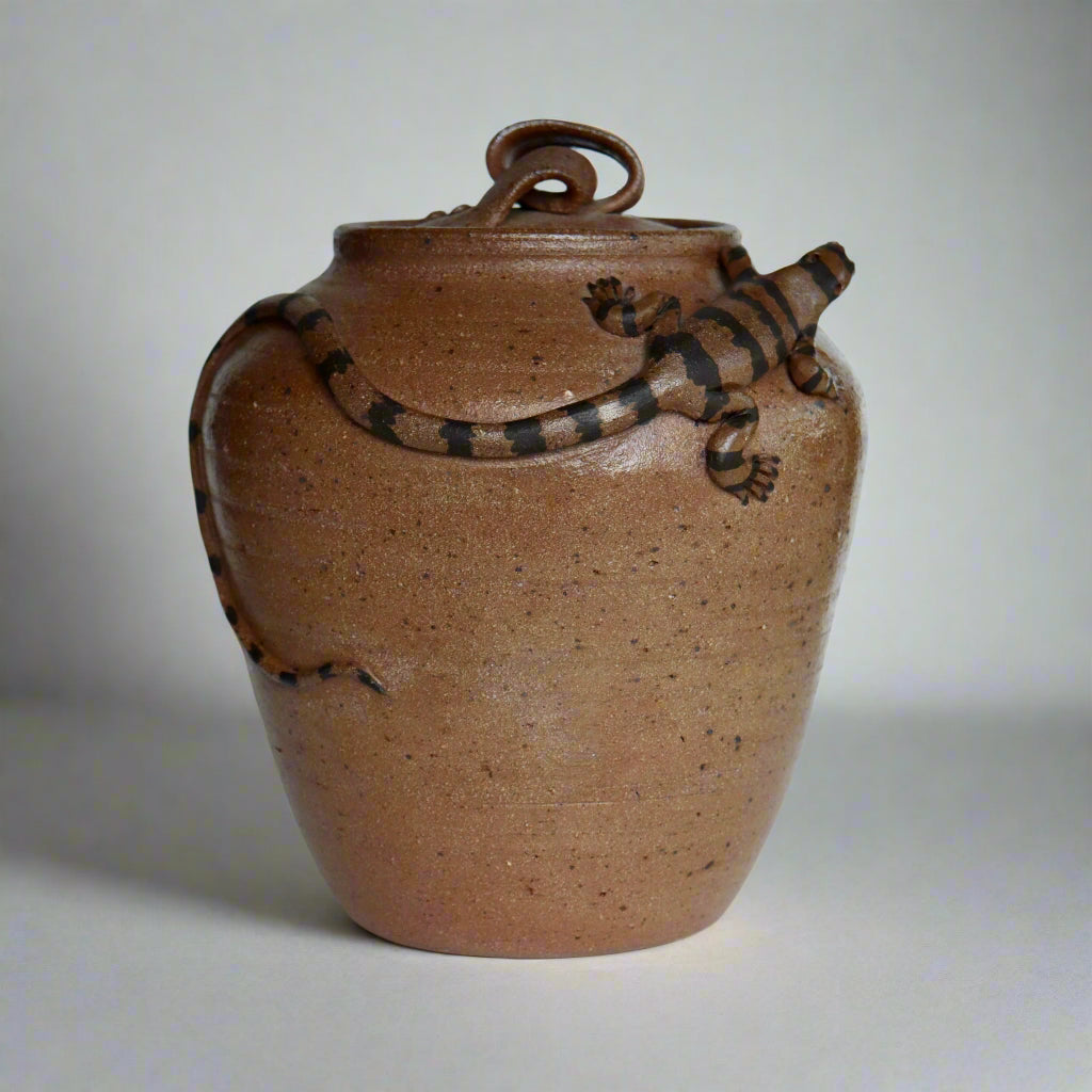 Geo & Jan Francis (Moongate Studios) Pottery Jar