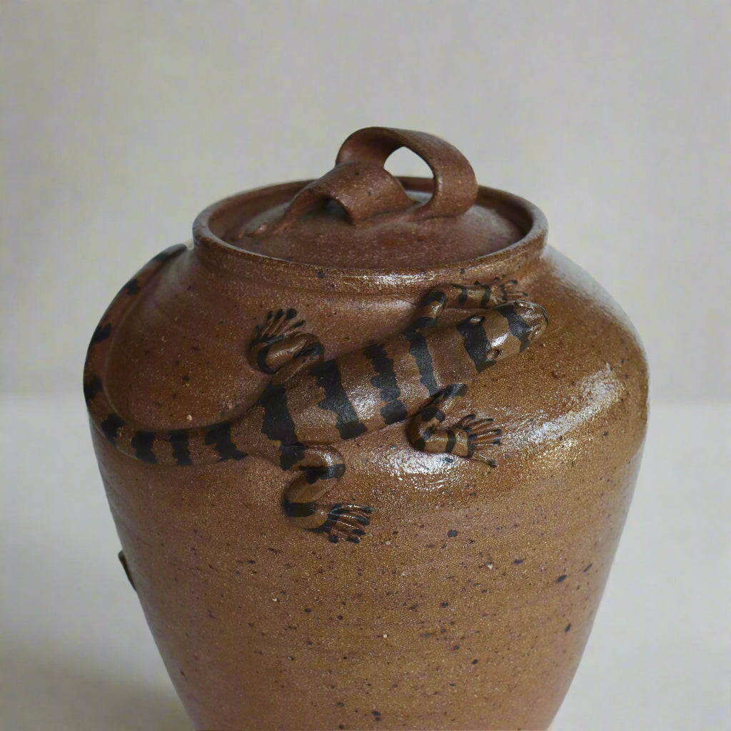 Geo & Jan Francis (Moongate Studios) Pottery Jar