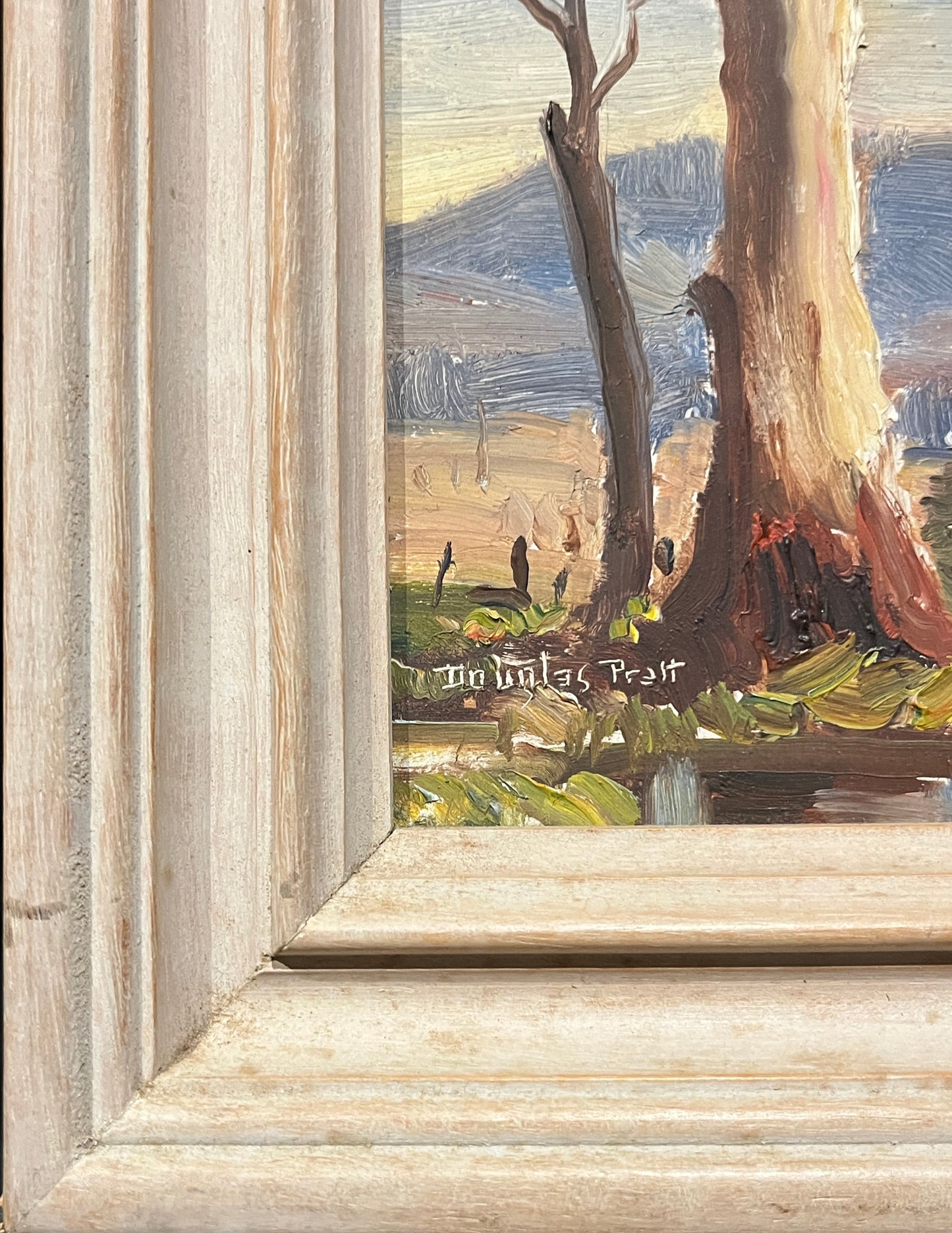 Douglas Pratt "Road To The Hills - Monaro", Oil