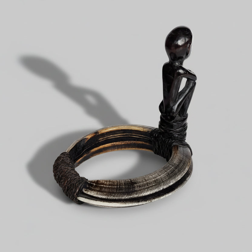 Antique 'Tankil' Tusk Armlet, Bontoc Tribe, Phillipines