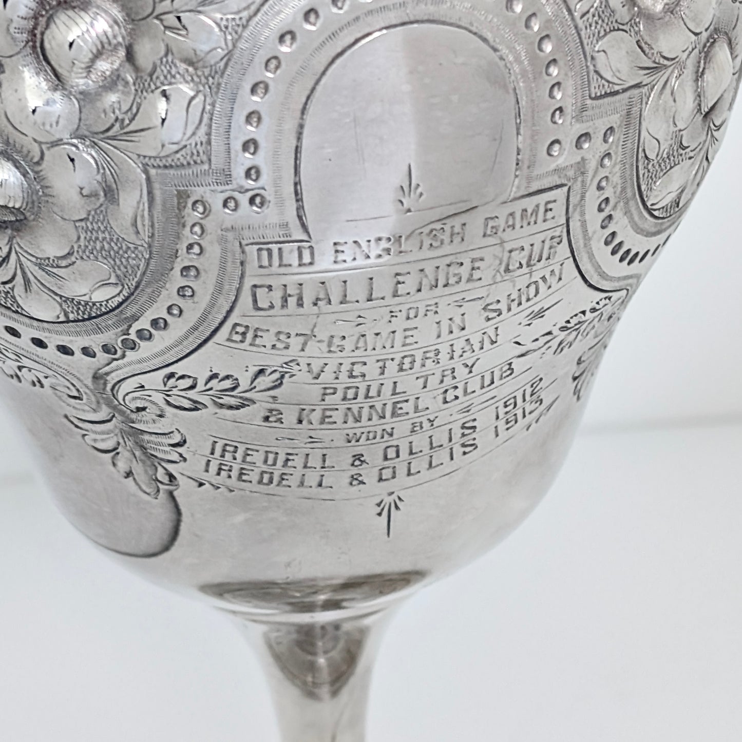 Old English Game Challenge Cup Trophy, c1912