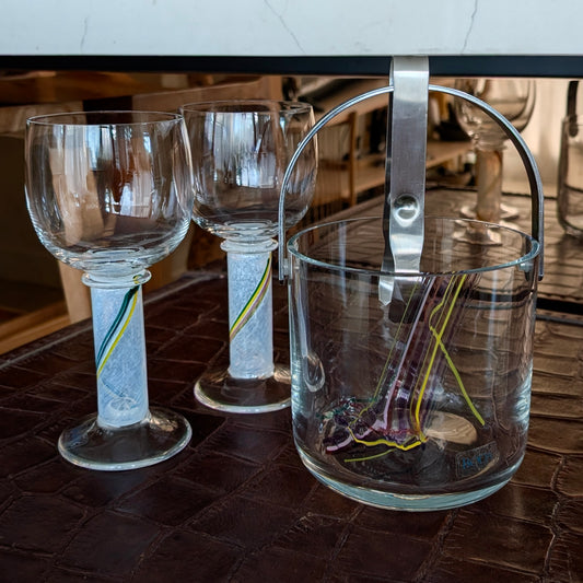 Kosta Boda 'Rainbow' Lovers' Set By Bertil Vallien