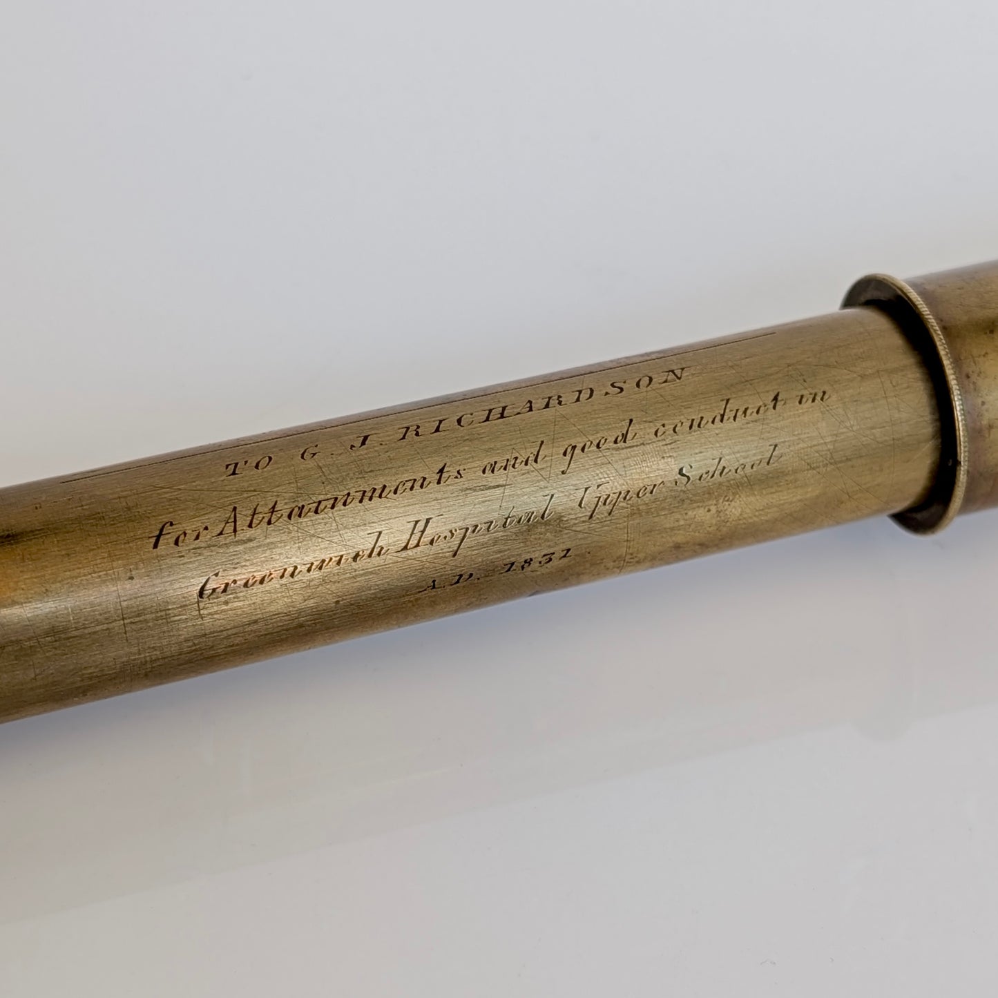 A Georgian Draw Tube Telescope By Spencer, Browning & Rust, c1830's