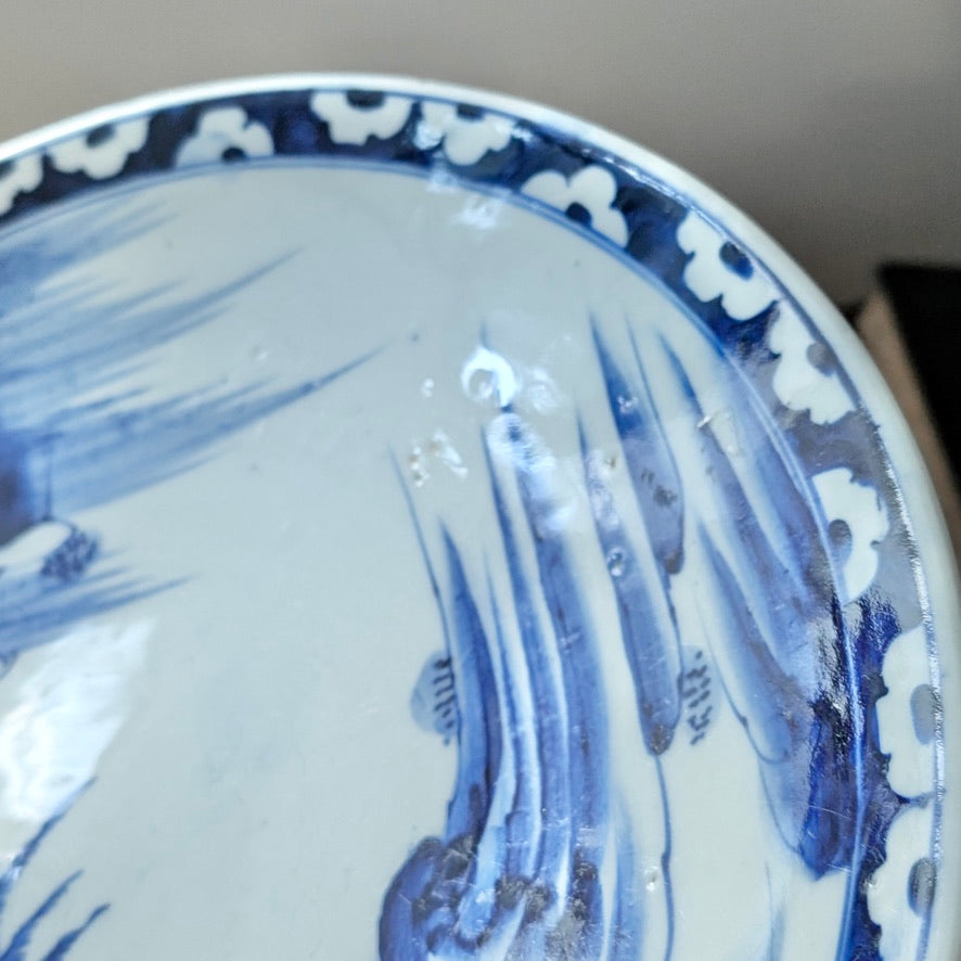 A Large Signed Japanese Imari (Old Arita Ware) Charger Plate
