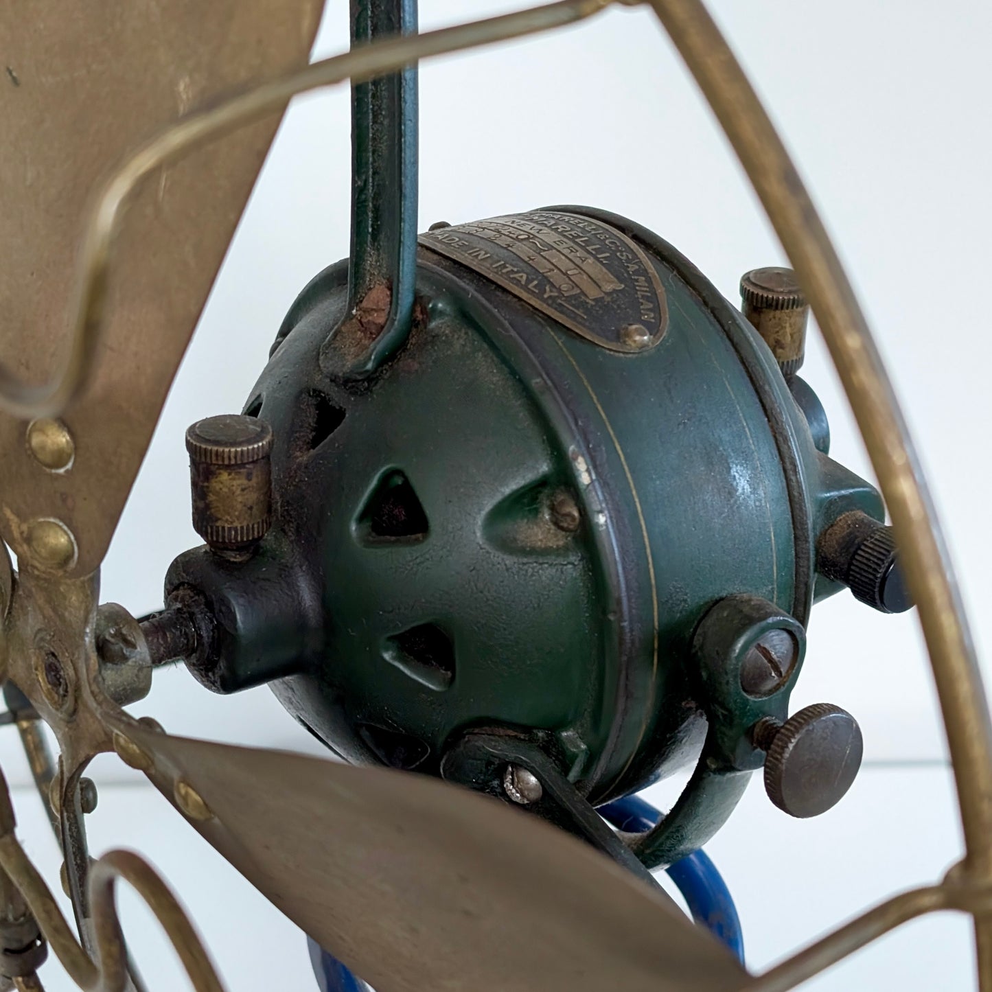 Ercole Marelli 'New Era' Table Fan, c1920