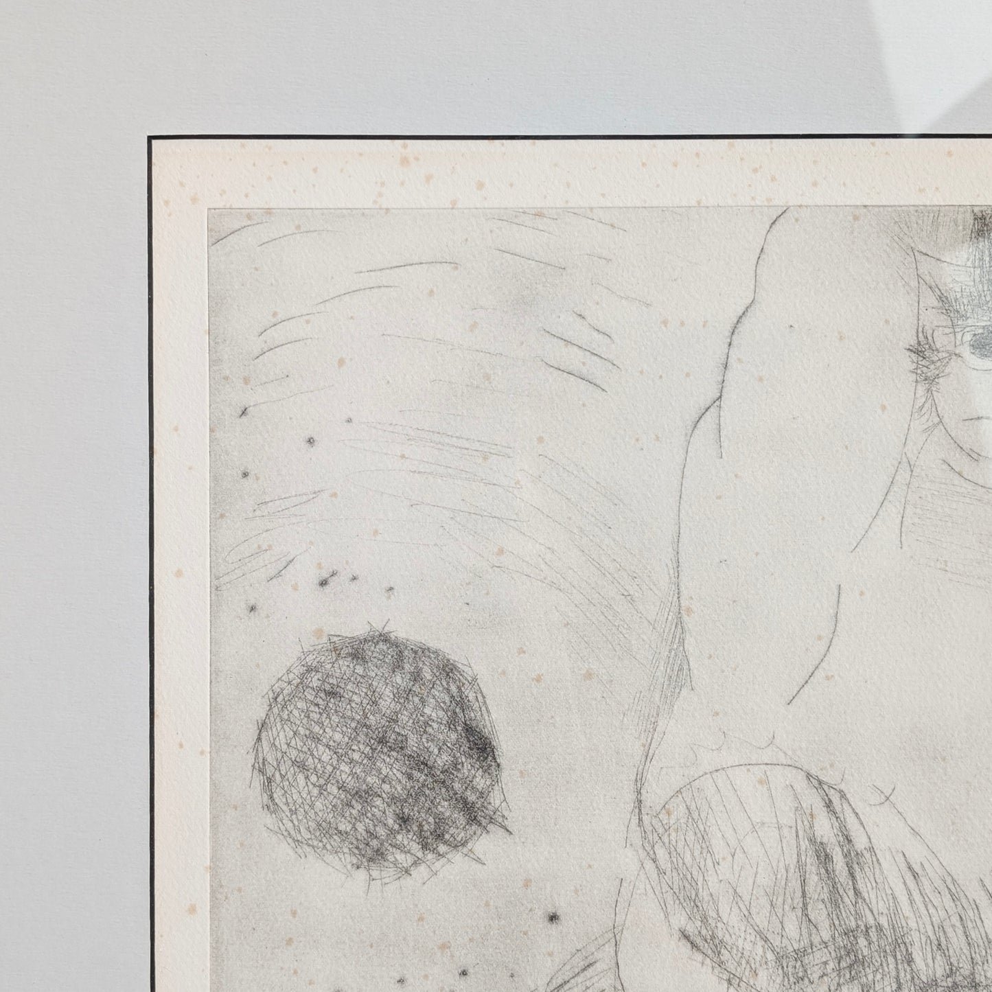 Noel Counihan 'The Good Life' Etching, 1969 (Large)