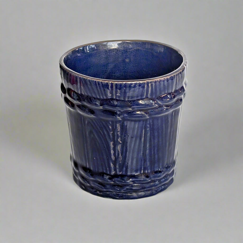 An Australian Pottery 'Basket' Planter Pot