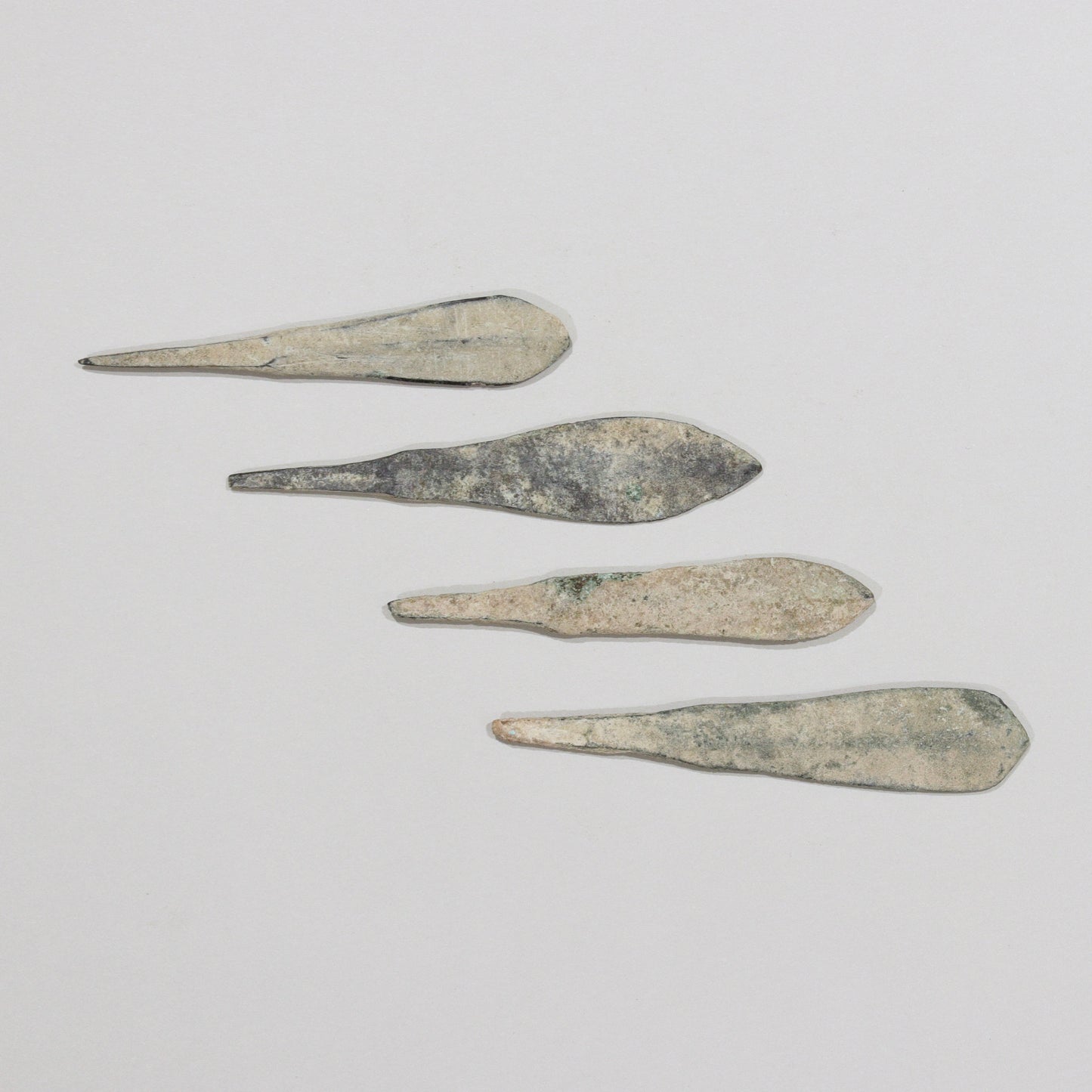 Ancient Persia Luristan Bronze Arrow Heads, circa 1200 - 800 BC