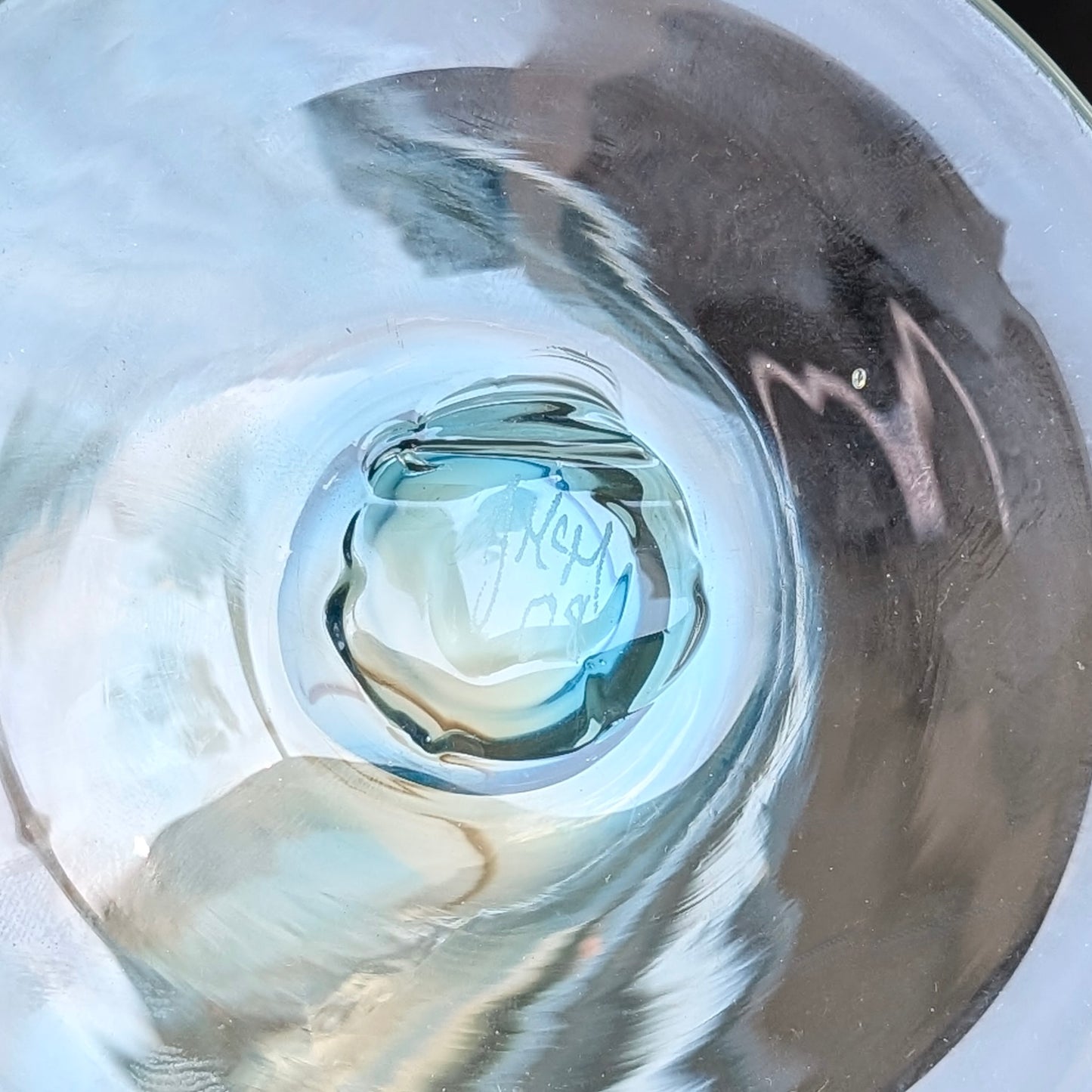 A Large James McMurtrie Australian Studio Glass Vase