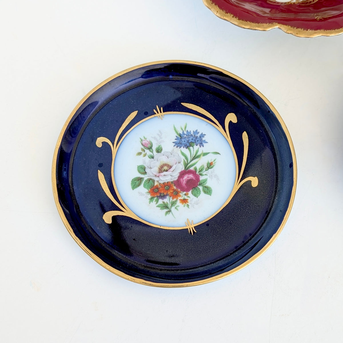 Three Pieces of Limoges France Porcelain, 20th Century